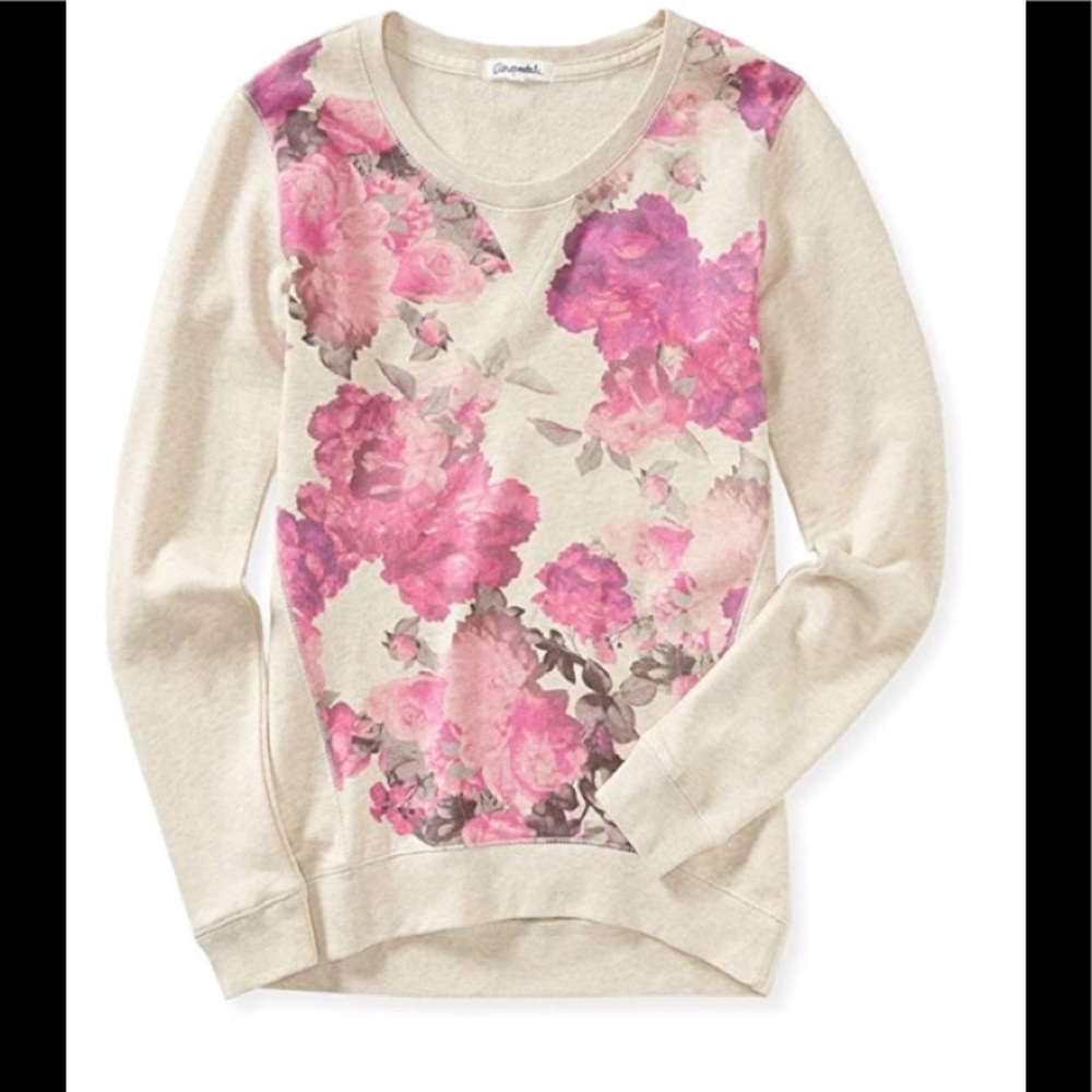 Floral Aeropostale sweatshirt